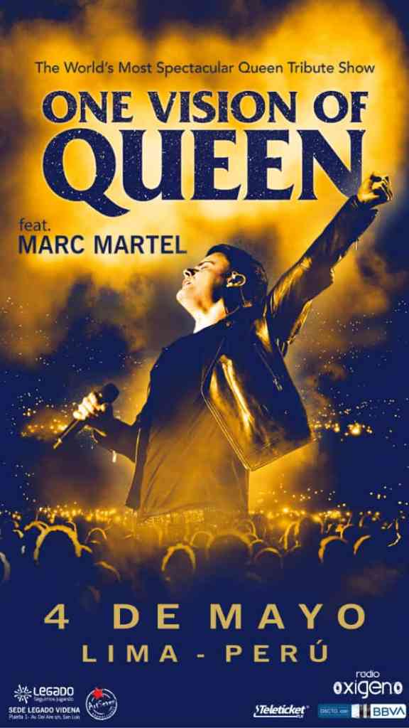 ONE VISION OF QUEEN feat. Marc Martel 2023